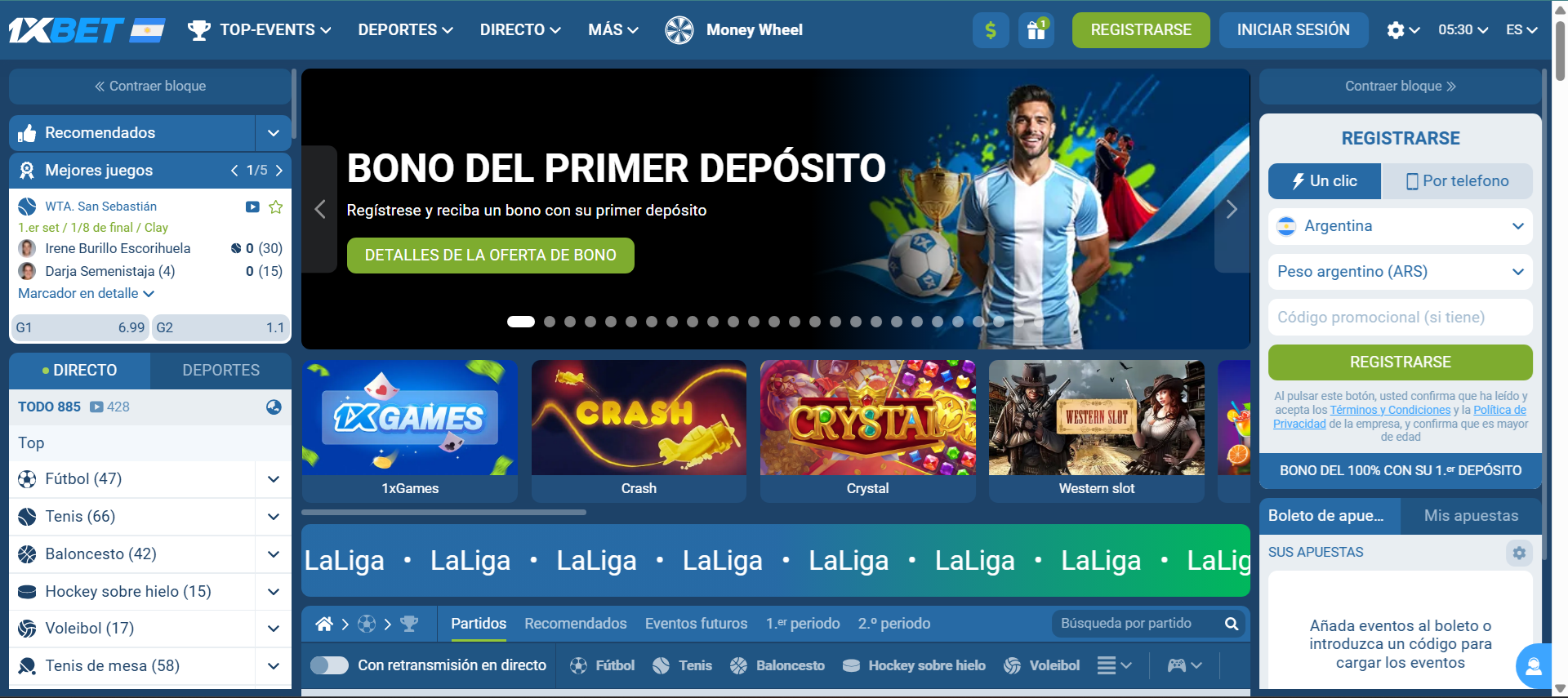 argentina casino 10 screen